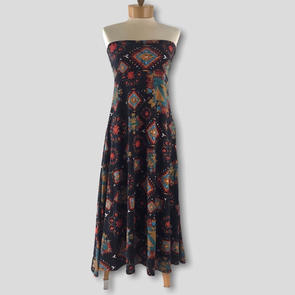 ‎LuLaRoe maxi skirt or strapless dress